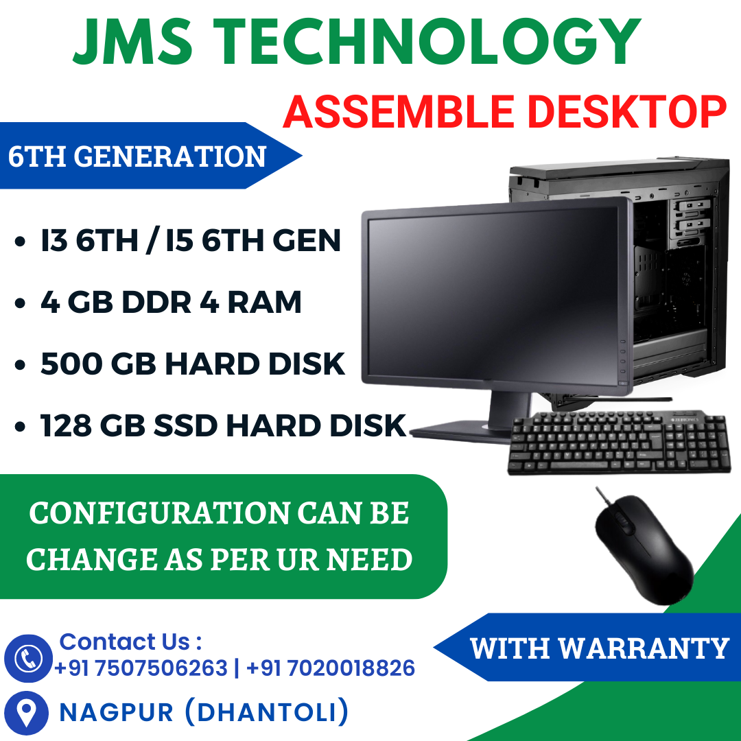 ASSEMBLE DESKTOP 6TH GEN